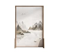 Room Divider Chinese Style Screen Partition Living Room Bedroom Block Office Modern Simple Home Mobile Solid Wood Seat Privacy Screen