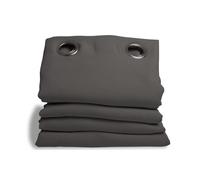 Room Divider Curtain, 3-in-1 Noise-Blackout-Thermal Insulation, Patented Technology, Grey - Metal, W145 x H250 (57''x98''), Eyelets (1 Panel)