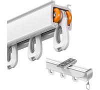 Room Divider Curtains Rails Silence Heavy Duty Curtain Rods for Windows Living Kitchen