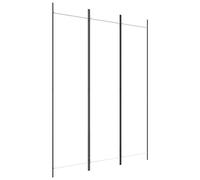 Vidaxl 3-Panel Room Divider White 150X200 Cm Fabric Room Dividers
