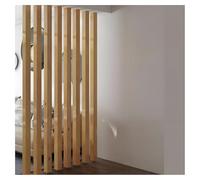 Room Divider Floor to Ceiling Partition Room Separator Divider Panels for Space Separation Freestanding Wooden Slats Post Dividers Column Entrance Restaurant Office(4 root,115cm/45.2in/3.77ft)