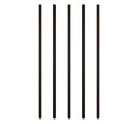 Room Divider Floor to Ceiling Partition, Solid Wood Slats Separator for Living Room, No Drill Installation