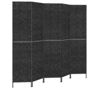 Vidaxl Room Divider 5-panel Brown 205X180 Cm Water Hyacinth, Brown
