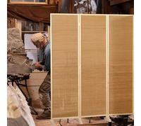 Room Divider Folding Privacy Screen, 6 Panel Decorative Wall for Indoor Use, Extra Long 5.9 Ft Tall, Perfect for Studio Apartment and Room Separation