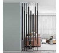Room Divider Freestanding Partition Screen, Floor to Ceiling Privacy Screens for Effective Room Separation and Modern Decor