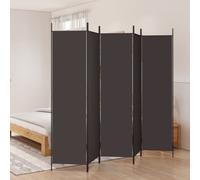 Room Divider Indoor Fabric Privacy Screen Room Partition Privacy Panel vidaXL