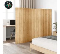 vidaXL Room Divider Bamboo 250x165cm Natural Privacy Screen Partition Blind