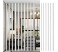 Room Divider Partition, 8 Pack Wooden Slats for Versatile Space Separation, 200cm Tall, Easy to Install and Adjust for Living Room, Office, or Event Spaces