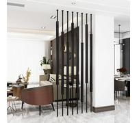 Room Divider Partition Screen Floor to Ceiling Privacy Separation for Office Bedroom Dining Restaurant No Need to Drill