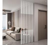 Room Divider Partition Screen, Metal Wrought Iron Decor for Indoor Spatial Zoning and Corridor Separation