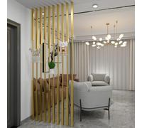 Room Divider Privacy Screen - 5/8 Pcs Protective Space Separator Column, Floor to Ceiling Partition for Studio Apartment, Freestanding Wall Divider Entrance Decor(8pcs-C,220cm/87in/7.2ft)