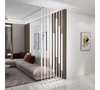 Room Divider Privacy Screen - Customisable Partition for Enhanced Privacy in Dining Rooms, Entryways, and Workspaces - Floor to Ceiling Separator Panel
