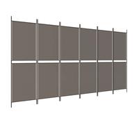 Room Divider Privacy Screen Paravent Dressing Room Partition Fabric vidaXL