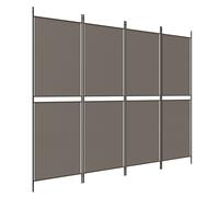 Room Divider Privacy Screen Paravent Dressing Room Partition Fabric vidaXL