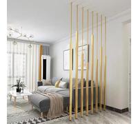 Room Divider Privacy Screen Partition, No Drill Required Floor to Ceiling Metal Wall Divider for Room Separation and Display