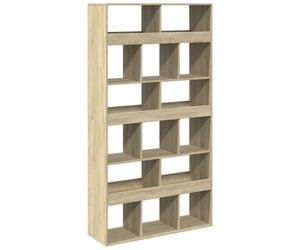 Room Divider Privacy Screen Partition Sonoma Oak Engineered Wood vidaXL