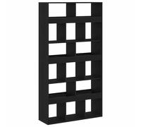 vidaXL Book Cabinet 15-Tier 100 x 33 x 93.75 cm Engineered Wood, Living Room Boo