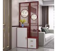 Room Divider Privacy Screen,Shoe cabinet,Solid Wood Frame, and Multi-Functional Storage,Partition Dividers Decoration Screens, for Room Separation Home Office Restaurant(B,220 * 90cm)