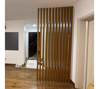 Room Divider Privacy Screen Wall Partition, Customizable Standing Pole for Home Office Space Division