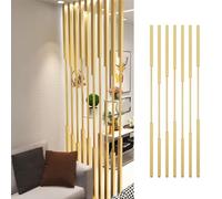 Room Divider Screen - Customisable Height, Hollow Wrought Iron & Metal Partition for Indoor Privacy & Decoration