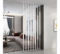 Room Divider Screen Floor to Ceiling, 8 Pack Privacy Partitions for Living Room, Office, and Banquet Halls