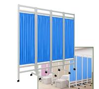 Room Divider Screens, 4 Pieces Foldable Medical Privacy Screen, Freestanding Partition Privacy Screen, 6 Feet High Room Divider For Hospital/Office/Beauty Salon, Space Saving