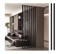 Room Divider, Wall Partition Room Divider Floor to Ceiling Slats, Privacy Screen,Living Room Simple Modern Entrance Restaurant Office Decor Column,Custom colors available(8 root,110cm/43.3in/3.60ft)