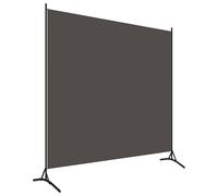vidaXL 1-Panel Room Divider Anthracite 175x180 cm Partition Screen Separator