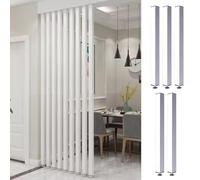Room Divider Wooden Office Partition - Adjustable 36m High Privacy Screen for Home & Office - Stylish and Versatile Design for Decor & Space Management