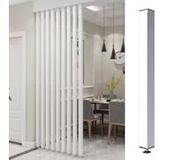 Room Divider Wooden Office Partition - Adjustable 36m High Privacy Screen for Home & Office - Stylish and Versatile Design for Decor & Space Management