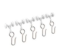 Room/Dividers/Now 20 Pack Curtain Track Roller Hooks - Glider Hooks for Curtains by Room Dividers Now (Pack of 20)