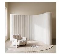 Room Dividers Panels, Panel Screens Folding Room Divider Privacy Screen, Indoor Room Partition Paper Wall Divider, for Home Living Room, Bedroom and Office Space Division,One Color-500~600x190cm