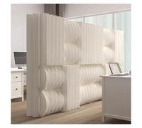 Room Dividers Panels, Panel Screens Modern Folding Paper Room Divider Panel Privacy Screen White, Retractable Wall Partition for Room Separation, Flexible Wall Divider Fo,White-13.12 to 16.4ft x 8.
