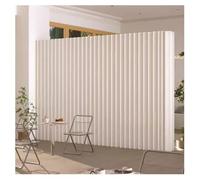 Room Dividers Panels, Panel Screens Modern Paper Panel Screen Room Divider, Folding Retractable Wall Divider for Room Separation, Privacy Screen Partition, Flexible and A,White-700x200cm/22.96x6.56