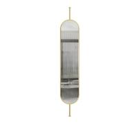 Room Dividers Privacy Screen, Floor to Ceiling Wall Partitions with 360-Degree Rotation, Translucent Glass for Coffee Shops, Hotels, and Teahouses