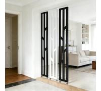 Room Dividers Privacy Screens - Floor to Ceiling Wall Partitions, Versatile Space Separator, Columnar Design for Home and Office, Style B
