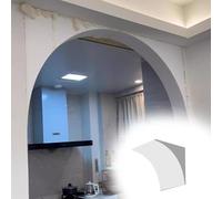 Room Doorway Arch Kit, Half Circle Arch Kit Doorway Molding Set Drywall Multiple Sizes 2 Pcs(1 Piece,27x27x27cm)