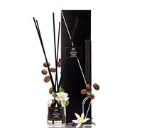 Room Fragrance Reed Diffuser with 6 Fragrance Sticks - Premium Lime, Lemon, Tuberose Essential Oil Fragrance, Air Freshener for Bathroom, Home, Home Decoration, Intensive Room Fragrance Diffuser with