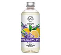 Room Fragrance Refill Bottle Lemon Lavender 500 ml - Aromatherapy - Refill Bottle with Natural Pure Essential Oil - Intensive & Long-Lasting Aroma Lemon Lavender - Air Freshener