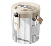 Room Humidifier - Portable Ultrasonic Humidifier Low Noise Mist Outlets Wireless Construction Large Water Volume | Room Home Travel Apartment S