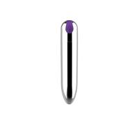 ROOM OF DOOM - Handheld Strong Mini Bullet Vibrator, Quiet, Powerful, Personal Waterproof Toy with 10 Vibration Speed, Multi Patterns Soft Silicone Lipstick - Ideal Sex Toys for Couples (SS-Purple)