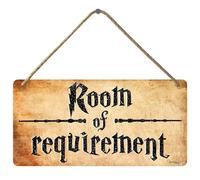 Room Of Requirement Wooden Hanging Sign Fantasy And Wizardry Theme Sign Funny Room Decor 5x10 Inch