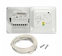 Room Premium Underfloor Heating Air Conditioning Thermostat Temperature Control Switch 16 A 230 V White