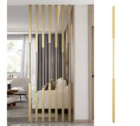 Room Separation Dividers Set, Floor to Ceiling No Drilling Standing Screen for Balcony Restaurant Office Wall Partition