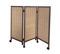 Room Separator Privacy Screen - Movable Temporary Folding Partition for Dormitory and Lounge, 3-8 Panels, Compact Design