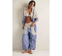Room Service Pants by Intimately at Free People in Cornflower Combo, Size: Medium - female