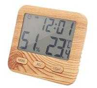 Room Thermometer Hygrometer Small Digital Temperature Humidity Meter Hygrometer Indoor Thermometer Desktop Digital 3.2x2.8 in for Home Utilities