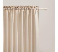 ROOM99 Aura Curtain with Ruffle Tape 180 x 250 cm (W x H) - Modern Decoration for Living Room Bedroom - Cream