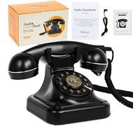 ROOMEDAL Wedding Audio Guest Book, Vintage Phone with Voice Message and Premium Gift Box for Special Occasions, Hen Party, Birthday Party, Baby Shower