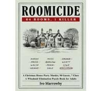 ROOMICIDE: 64 Rooms, 1 Killer: A Christmas House Party Murder, 90 Guests, 7 Clues | A whodunit Elimination Puzzle Book for Adults